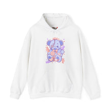 Load image into Gallery viewer, Pastel Baby Blue Teddy Bear Hoodie