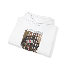 Load image into Gallery viewer, Black Nurse Magic Heavy Blend Unisex Hoodie
