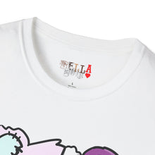 Load image into Gallery viewer, Purple Two Tone Teddy Bear T-shirt