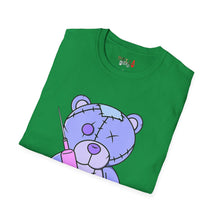 Load image into Gallery viewer, Purple Syringe Teddy Bear T-shirt