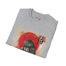Load image into Gallery viewer, Red Moon Samurai Unisex Softstyle T-Shirt