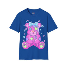 Load image into Gallery viewer, Purple Pink Teddy Bear T-shirt