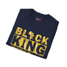 Load image into Gallery viewer, Black King Unisex Softstyle T-Shirt