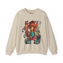 Load image into Gallery viewer, Purple Teddy Bear Sweatshirt