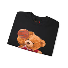 Load image into Gallery viewer, Basketball Teddy Bear Sweatshirt