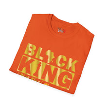 Load image into Gallery viewer, Black King Unisex Softstyle T-Shirt