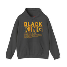 Load image into Gallery viewer, Black King Heavy Blend Unisex Hoodie