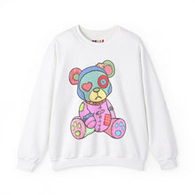 Load image into Gallery viewer, Pink Heart Eye Teddy Bear Sweatshirt