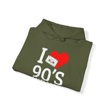 Load image into Gallery viewer, I Love 90's Hip Hop Heavy Blend Unisex Hoodie