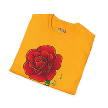 Load image into Gallery viewer, Rose Gramaphone Unisex Softstyle T-Shirt