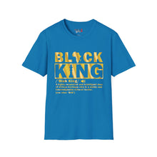 Load image into Gallery viewer, Black King Unisex Softstyle T-Shirt