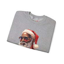 Load image into Gallery viewer, Black Santa 3 Unisex Heavy Blend™ Crewneck Sweatshirt
