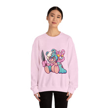 Load image into Gallery viewer, Two Headed Knife Teddy Bear Sweatshirt