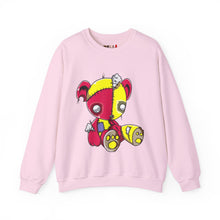 Load image into Gallery viewer, Red Yellow Patches Teddy Bear Sweatshirt
