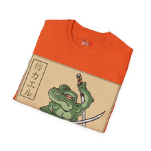 Load image into Gallery viewer, Samurai Frog Unisex Softstyle T-Shirt