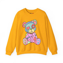 Load image into Gallery viewer, Pink Heart Eye Teddy Bear Sweatshirt
