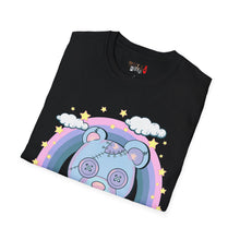 Load image into Gallery viewer, Pastel Rainbow Teddy Bear T-shirt