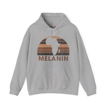 Load image into Gallery viewer, Melanin Half Circle Heavy Blend Unisex Hoodie