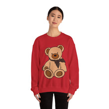 Load image into Gallery viewer, Brown Scarf Teddy Bear Sweatshirt