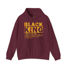 Load image into Gallery viewer, Black King Heavy Blend Unisex Hoodie