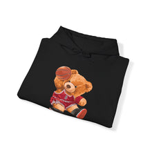 Load image into Gallery viewer, Basketball Teddy Bear Hoodie