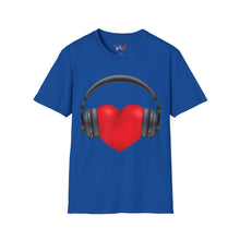 Load image into Gallery viewer, Heart Music Unisex Softstyle T-Shirt