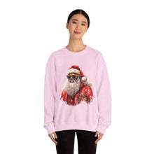 Load image into Gallery viewer, Black Santa Unisex Heavy Blend™ Crewneck Sweatshirt