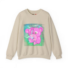 Load image into Gallery viewer, Purple Teddy Bear Sweatshirt