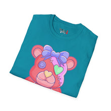 Load image into Gallery viewer, Orange Heart Eye Teddy Bear T-shirt