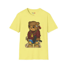 Load image into Gallery viewer, Drippy Bear Unisex Softstyle T-Shirt