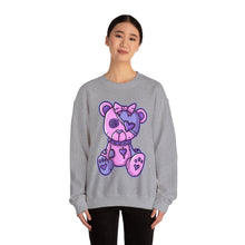 Load image into Gallery viewer, Button Eye Teddy Bear Sweatshirt