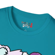 Load image into Gallery viewer, Purple Two Tone Teddy Bear T-shirt