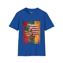 Load image into Gallery viewer, Afro American Queen Unisex Softstyle T-Shirt