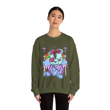 Load image into Gallery viewer, Stitched Eyes Teddy Bear Sweatshirt