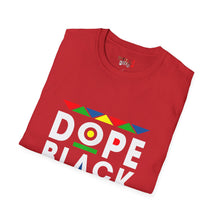 Load image into Gallery viewer, Dope Black Mom Martin Font Unisex Softstyle T-Shirt