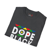 Load image into Gallery viewer, Dope Black Mom Martin Font Unisex Softstyle T-Shirt