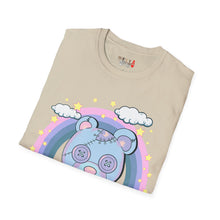Load image into Gallery viewer, Pastel Rainbow Teddy Bear T-shirt