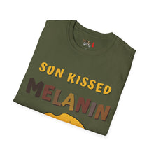 Load image into Gallery viewer, Sun Kissed Melanin Unisex Softstyle T-Shirt