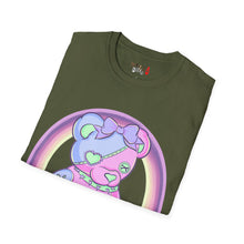 Load image into Gallery viewer, Pastel Pink & Blue Teddy Bear T-shirt