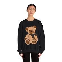Load image into Gallery viewer, Brown Scarf Teddy Bear Sweatshirt