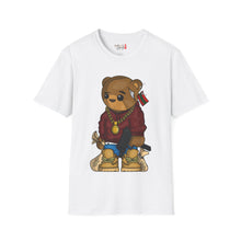 Load image into Gallery viewer, Drippy Bear Unisex Softstyle T-Shirt