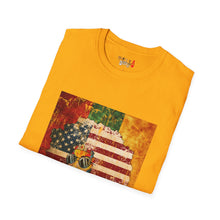 Load image into Gallery viewer, Afro American Queen Unisex Softstyle T-Shirt