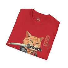 Load image into Gallery viewer, Samurai Kitty Unisex Softstyle T-Shirt