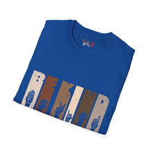 Load image into Gallery viewer, Be Kind Sign Language Unisex Softstyle T-Shirt