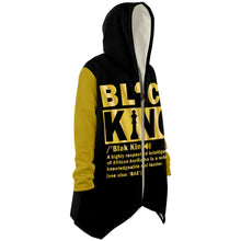 Load image into Gallery viewer, Black King Microfleece Cloak