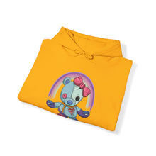 Load image into Gallery viewer, Rainbow Missing Eye Teddy Bear Hoodie