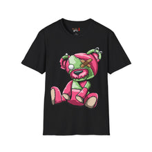 Load image into Gallery viewer, Bandaid Eye Teddy Bear Unisex Softstyle T-Shirt