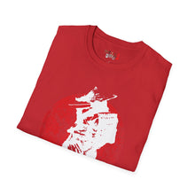 Load image into Gallery viewer, Red Moon Samurai Unisex Softstyle T-Shirt