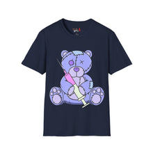 Load image into Gallery viewer, Purple Syringe Teddy Bear T-shirt