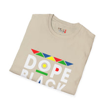 Load image into Gallery viewer, Dope Black Mom Martin Font Unisex Softstyle T-Shirt